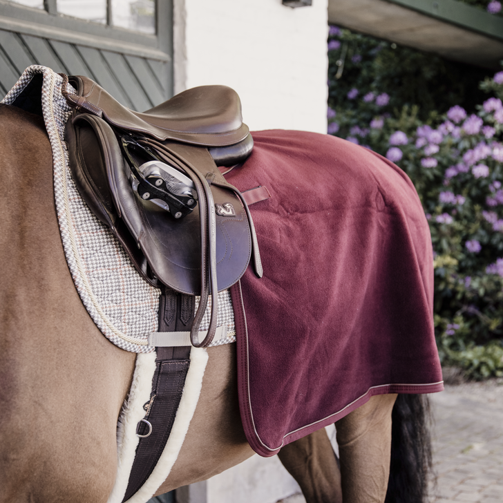 Miniature : Couvre-reins carré Heavy Fleece - Kentucky Horsewear