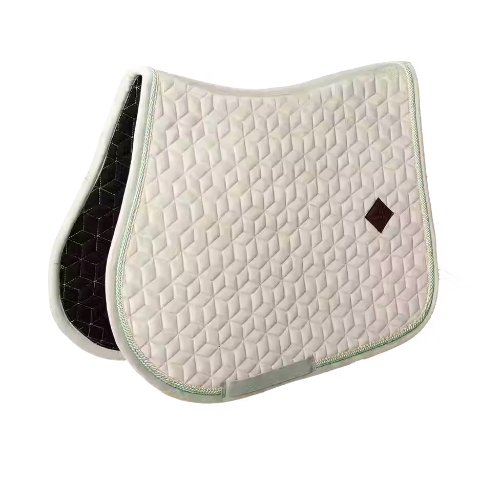 Tapis de selle Velvet menthe - Kentucky Horsewear