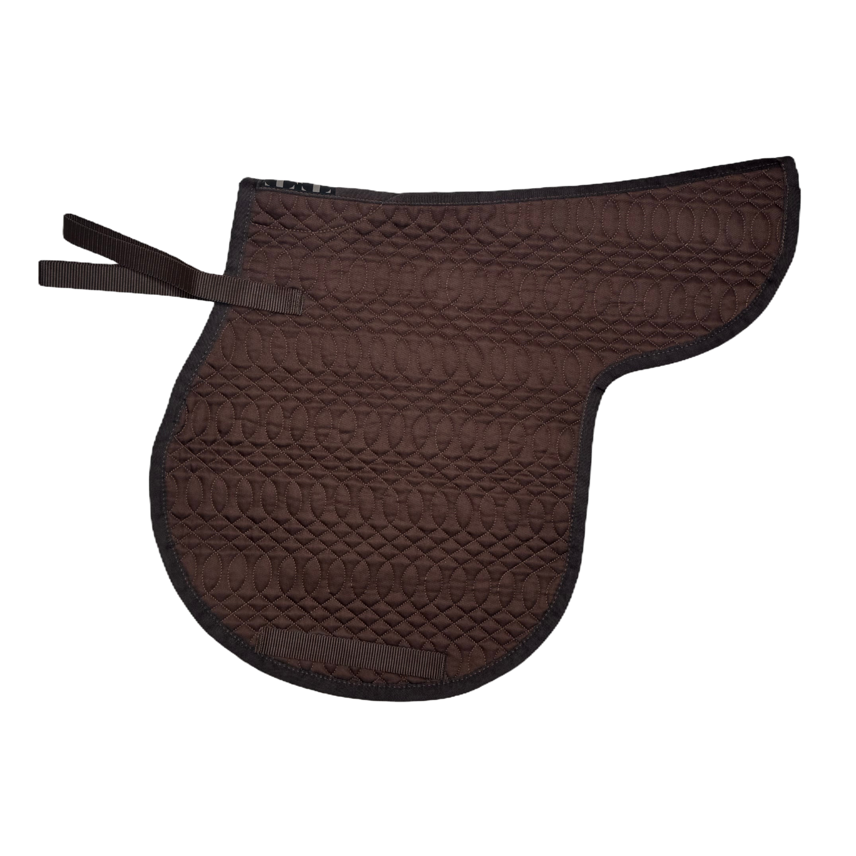 Tapis de selle hunter Claude marron - TdeT