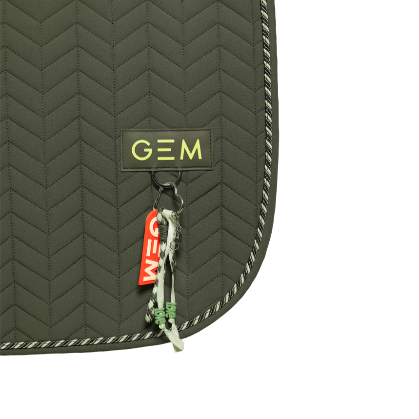 Thumbnail: Tapis de selle Pasta kaki - GEM