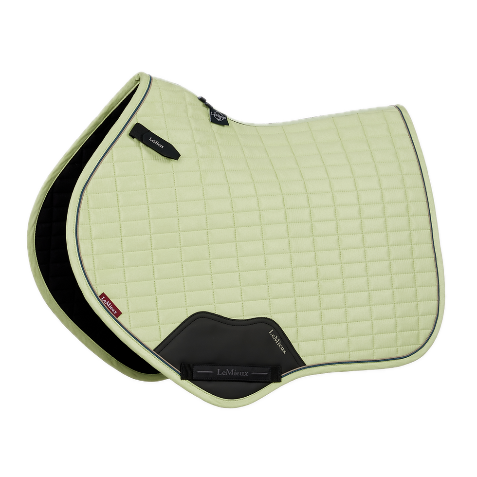 Tapis de selle close contact en suédine Macaron  - LeMieux