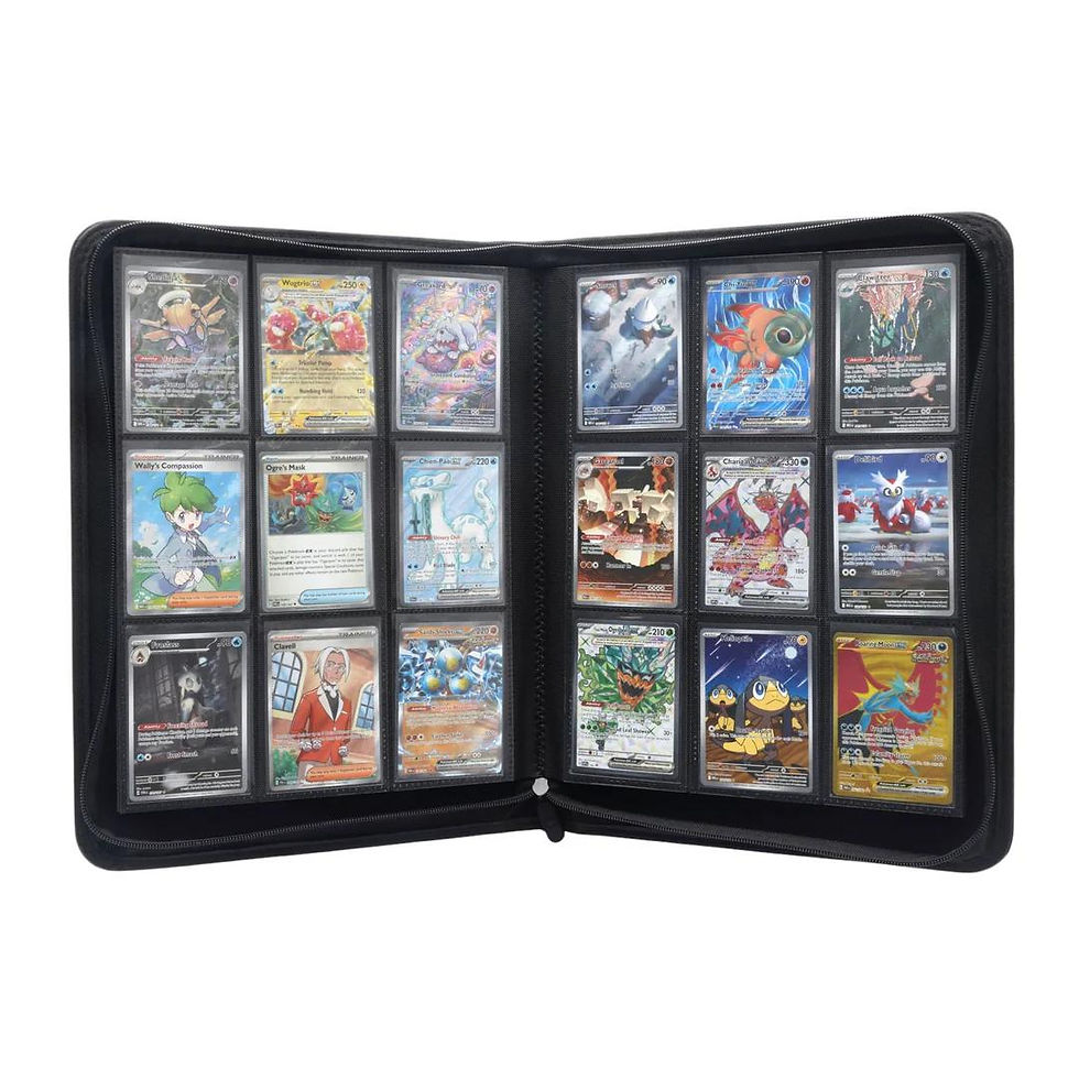 Thumbnail: TCG PROTECTORS Premium 9-Pocket Regular Zipper Binder