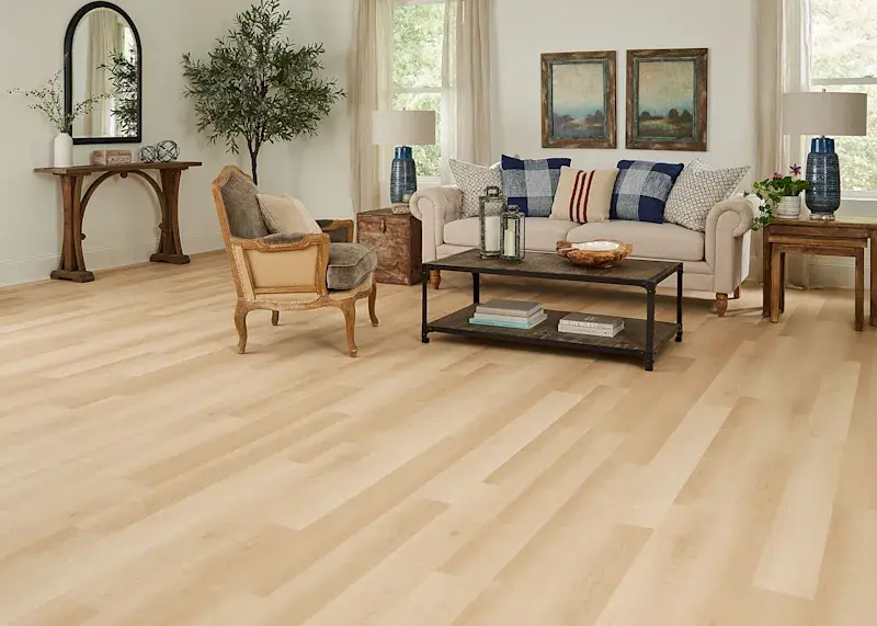 Thumbnail: 5mm w/pad Potomac Point Maple Waterproof Rigid Vinyl Plank Flooring
