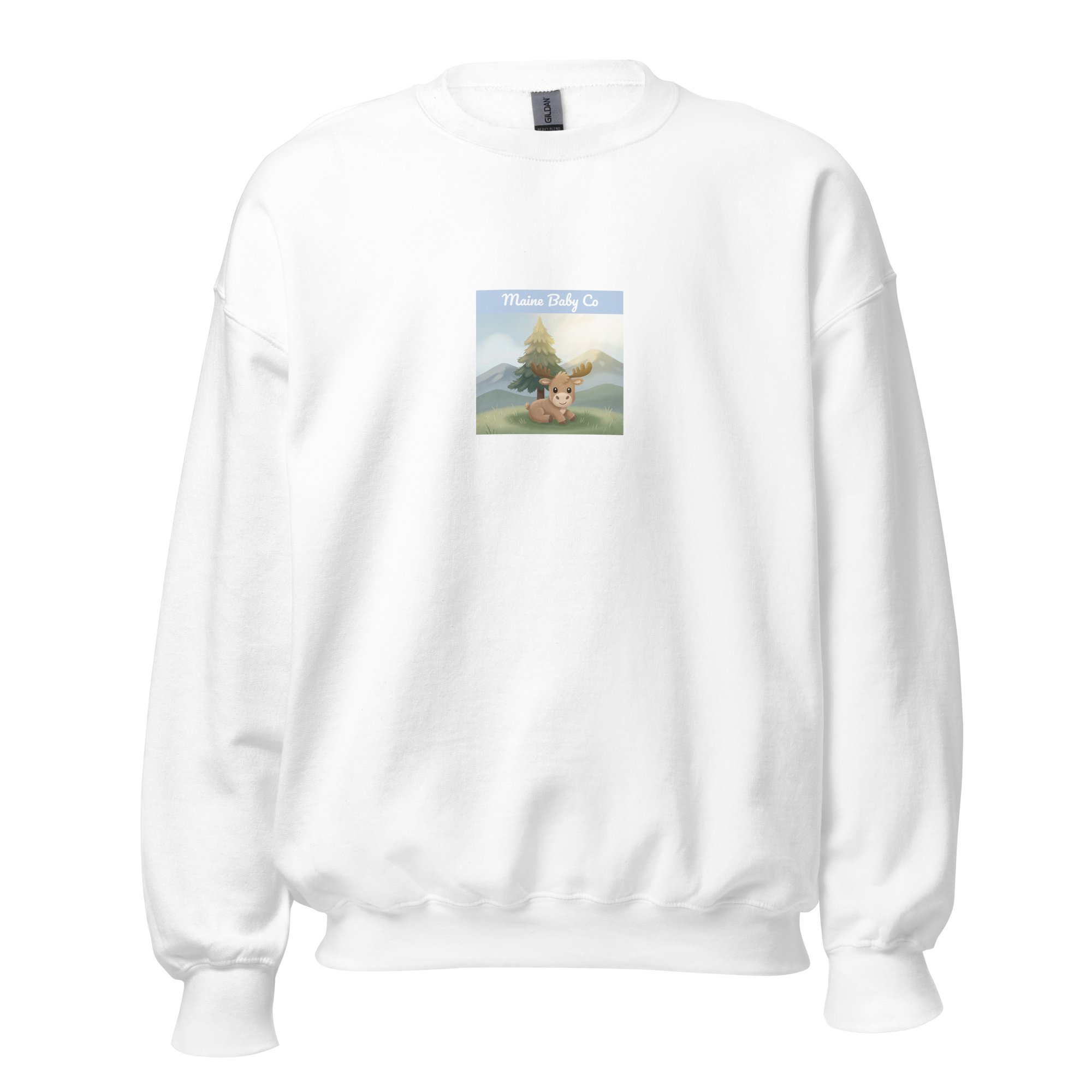 Unisex Crew Neck Sweatshirt | Gildan 18000