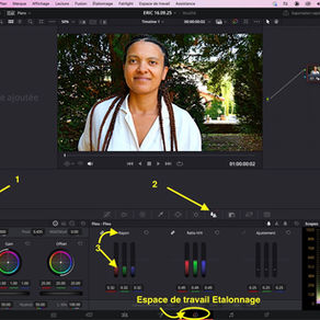 Quand un outil simple de DaVinci Resolve sauve une interview…