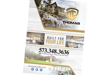 Image of Thomas Construction Flyers.