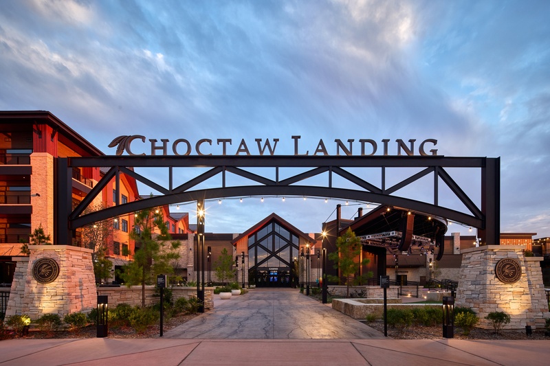 Choctaw Landing Casino Entrance