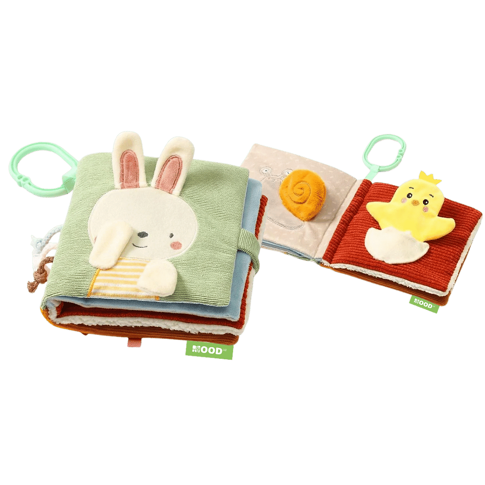 М’яка розвиваюча книжка «Природа» з брендованою біркою 14×14 см