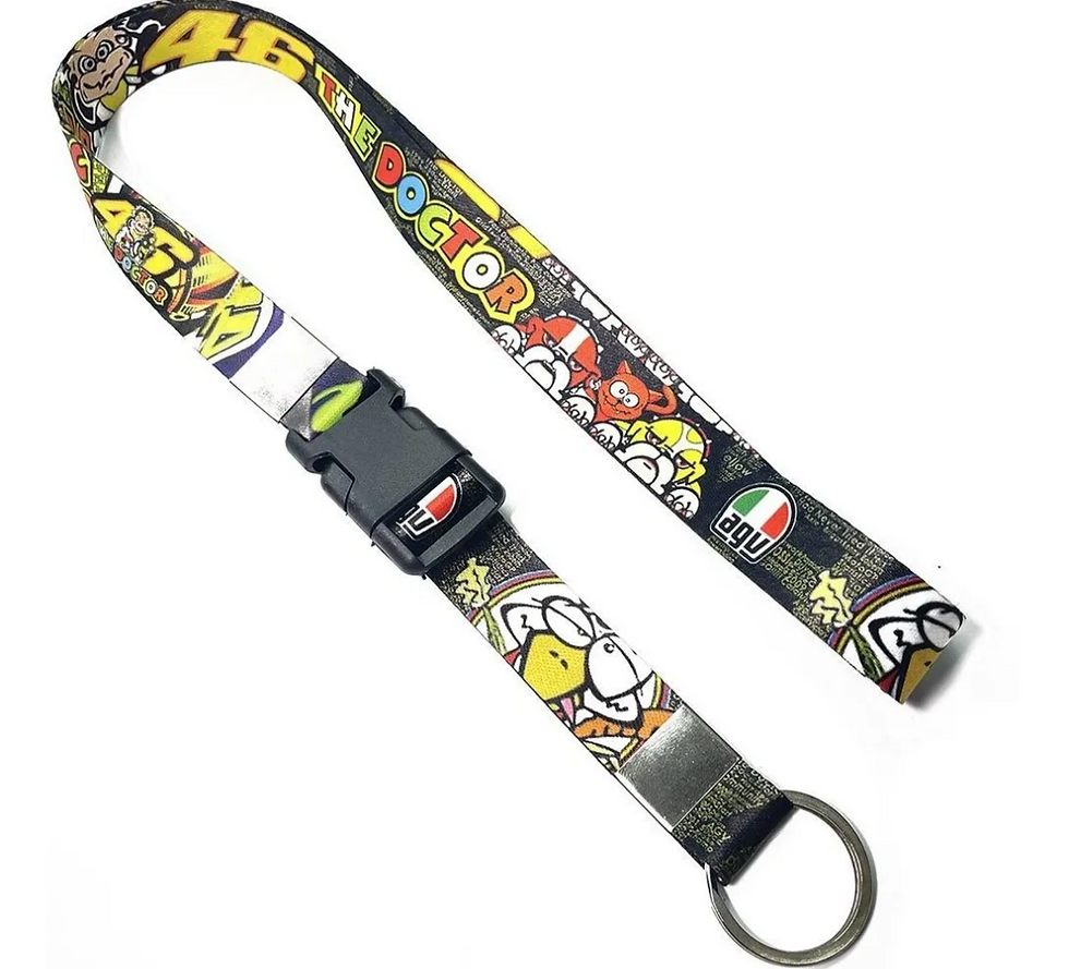 Miniatura: Cordões chaveiro / moto com engate personalizado 