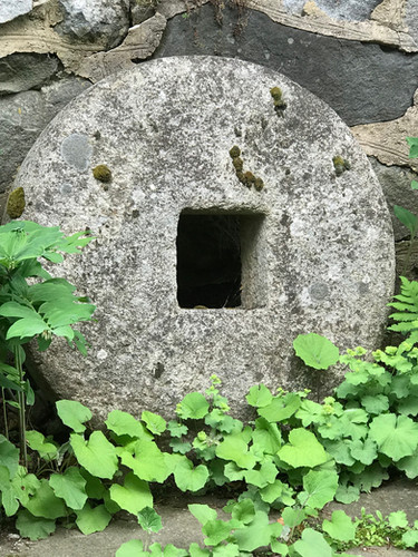 French Granite Millstone | Joseph Stannard Antiques and Design