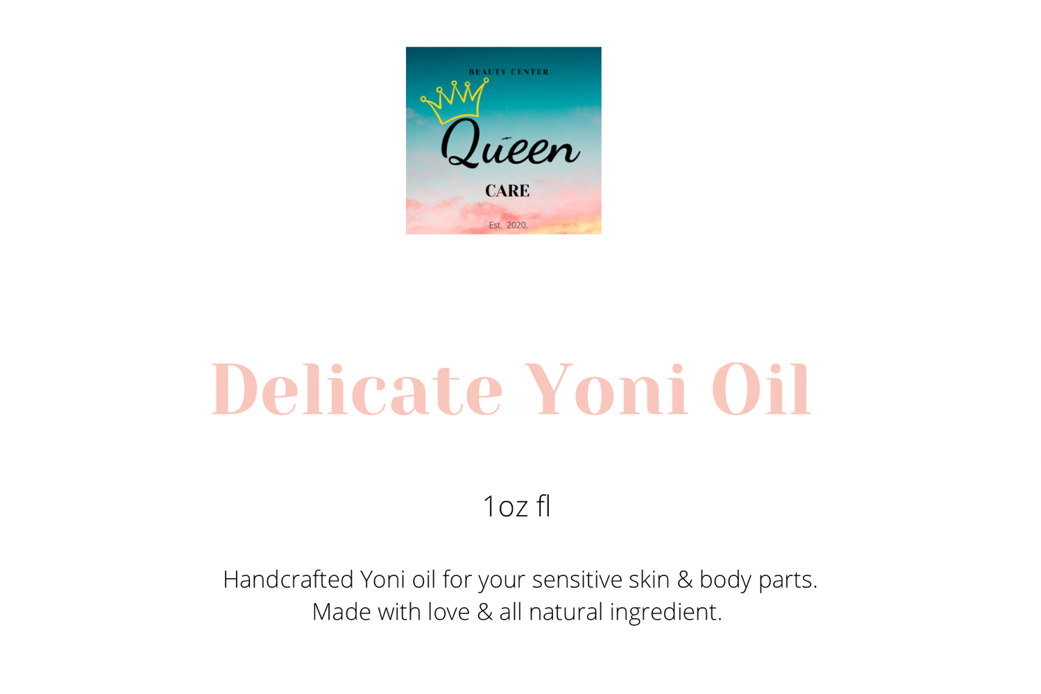 Delicate Yoni Oil