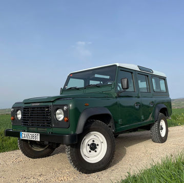 qdp motors land rover defender 110 green fuly refurbished