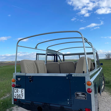 qdp motors land rover series blue fully refurbished