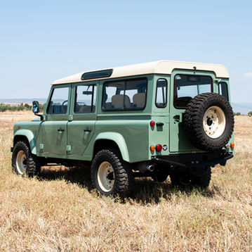 QDP Motors land rover defender 110 keswick green fully refurbished