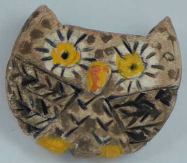 owl-refrigerator magnet