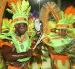 Samba performers