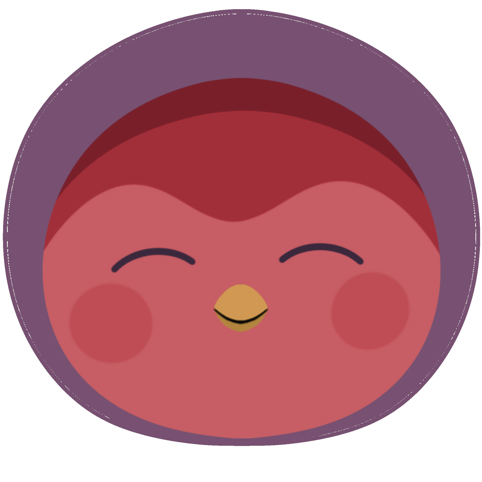 Rainbow_Birb_gif Animation Maya Rampel