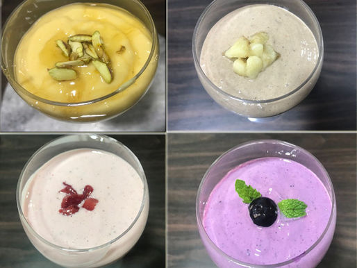 Sugar-free, Super Healthy, Yummy & Easy-Peasy, Fruit Flavored Yogurt 4 Ways