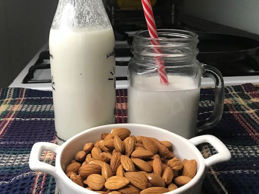 How to make Almond Milk at home from Raw Almonds