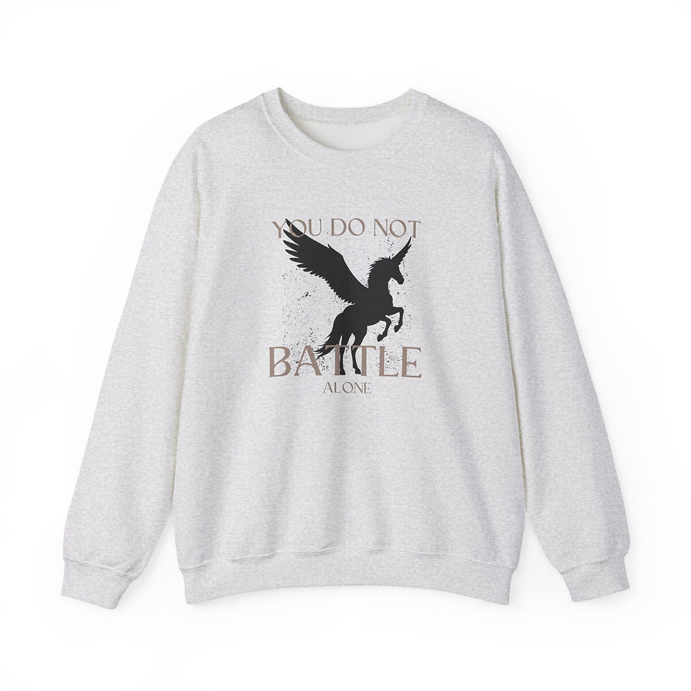 Thumbnail: Caty Rogan - Battle Alone Sweatshirt