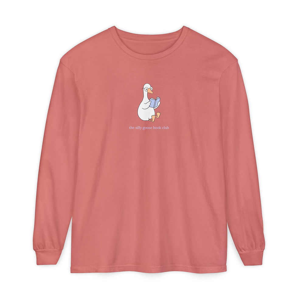 Thumbnail: Silly Goose Book Club Long Sleeve Tee