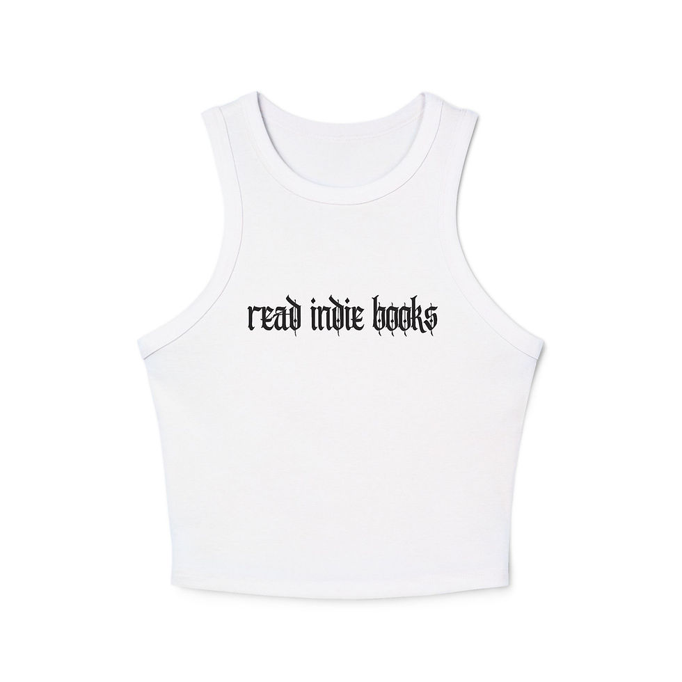 Thumbnail: Read Indie Books Racer Tank Top