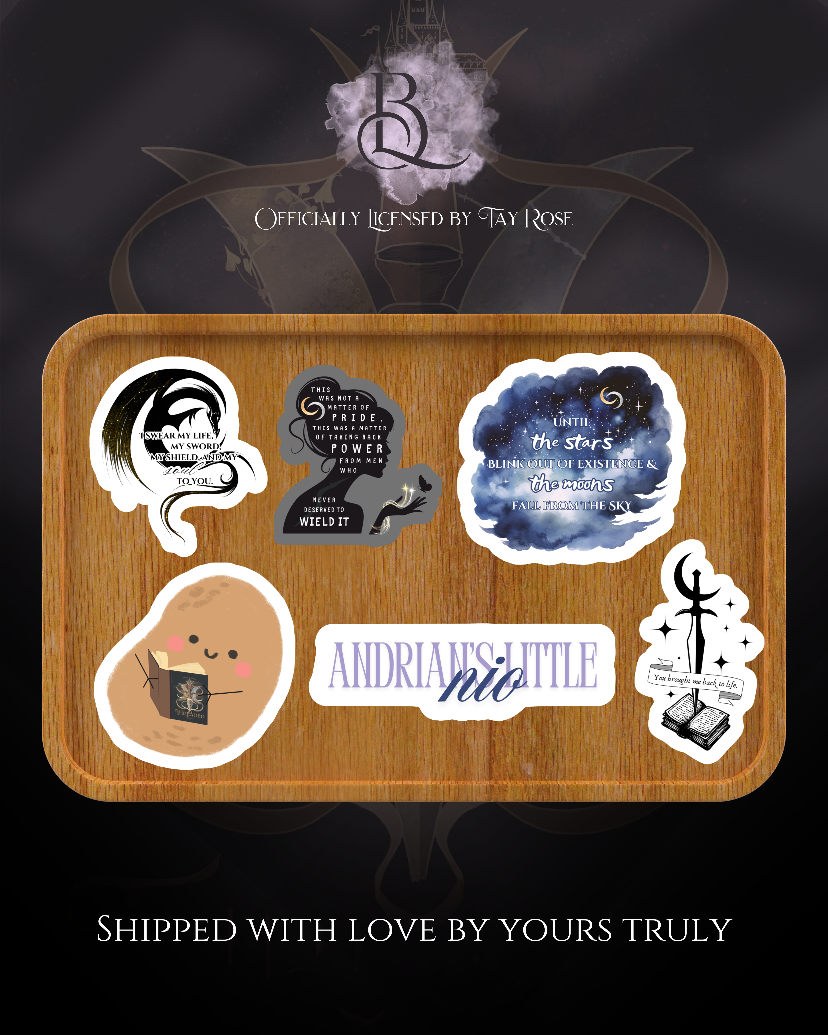 Tay Rose - The Solstice Cycle Stickers