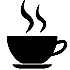 Logo of a cup of coffee