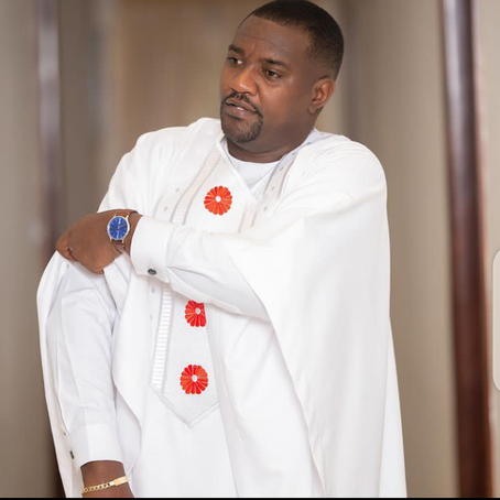 Ghanaian Actor John Dumelo Writes An Emotional Message To His Wife On Her Birthday.....