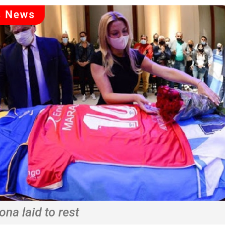 Diego Maradona Laid To Rest In Private Burial Ceremony As Jose Maurino And Others Pays Tribute.