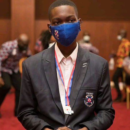 The President of Ghana Hosted The 6-Time Winners of NSMQ For Presec Boys' SHS, Legon...