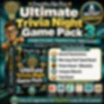 Ultimate Trivia Night Game Pack 3