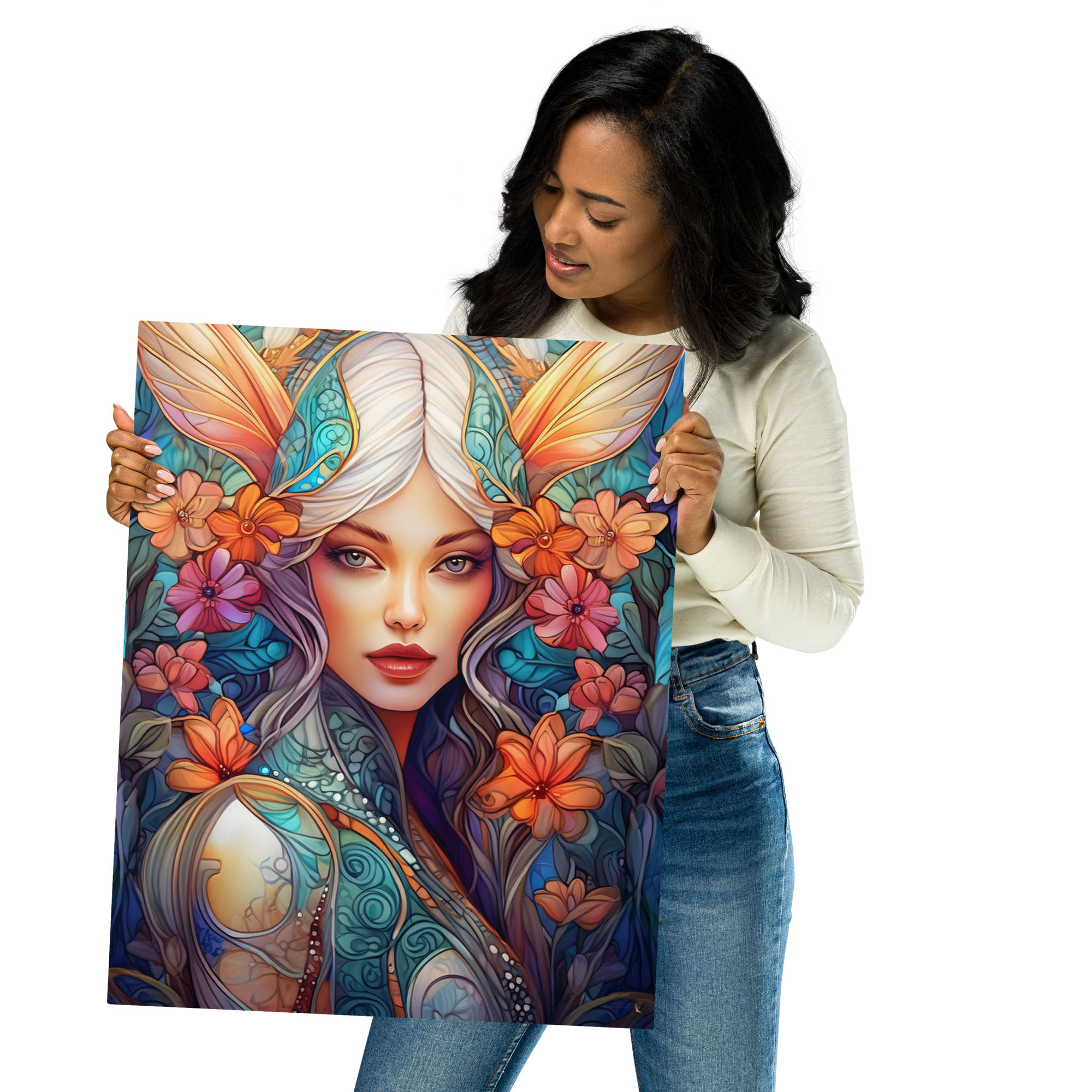 The Queen of the Fairies Metal prints 16x20