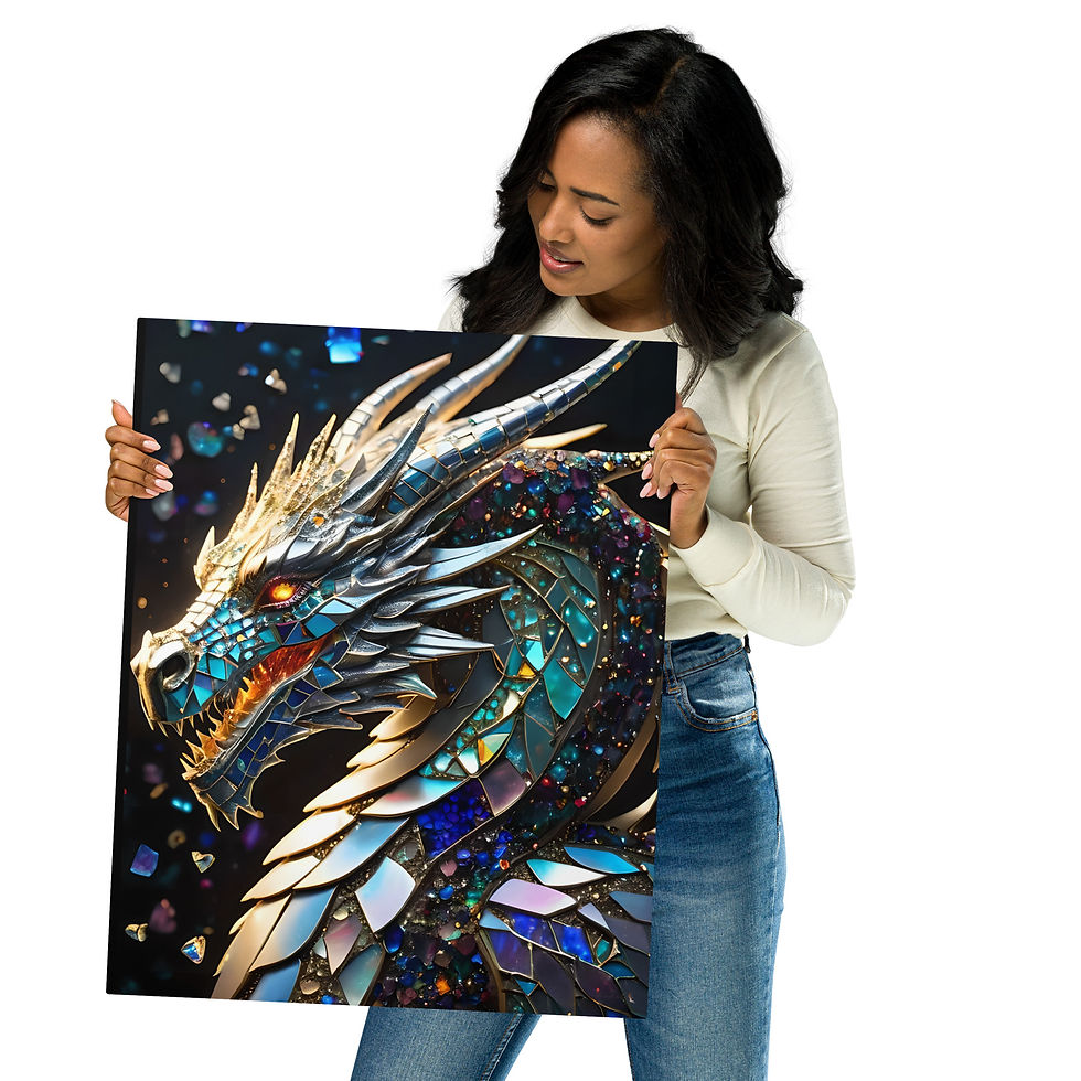 Dragon Glass Metal prints 16x20