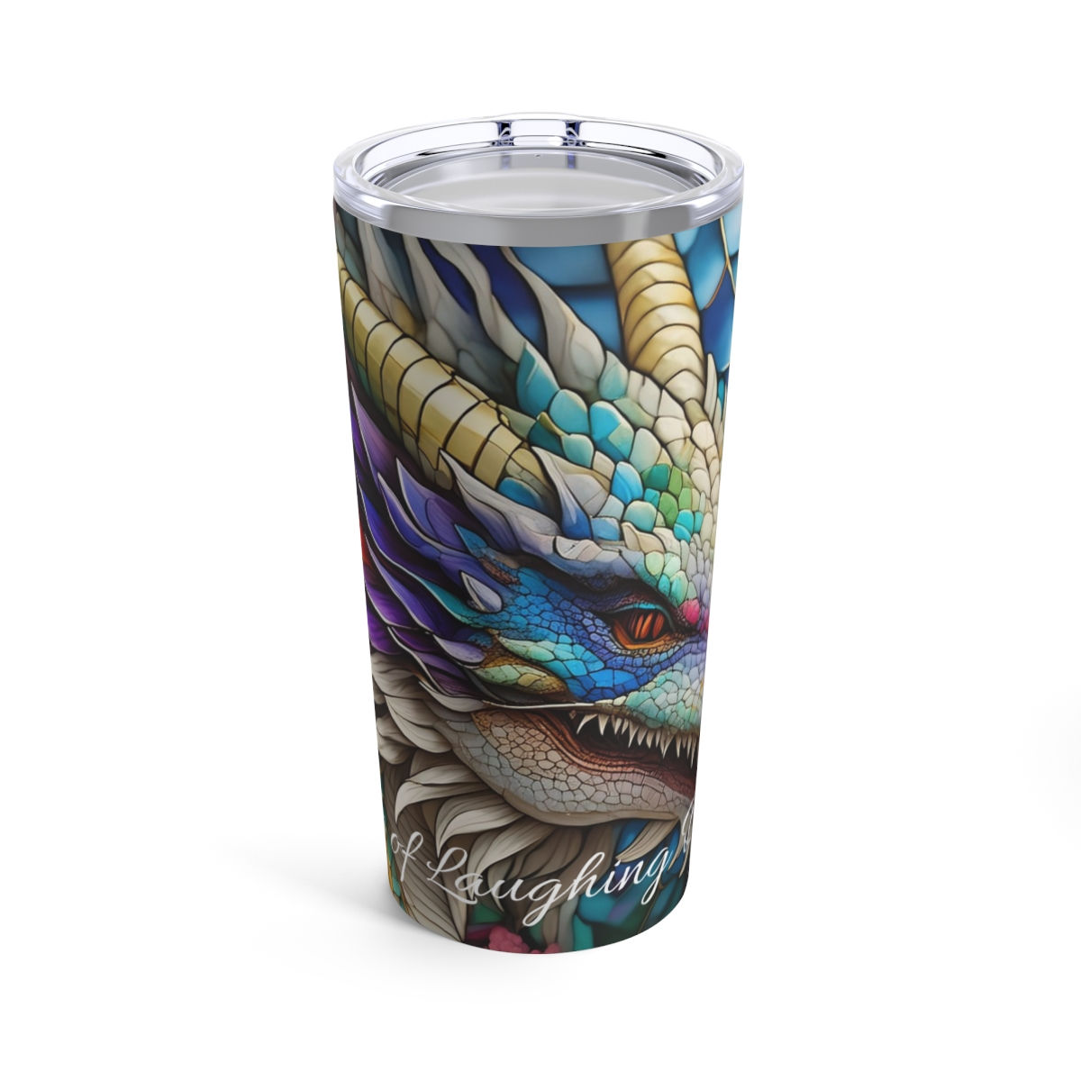 Beware of Laughing Dragons Tumbler 20oz