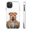 Thumbnail: Tough Phone Case - iPhone, Samsung, Google Pixel - Vincent, The Dapper Shar Pei