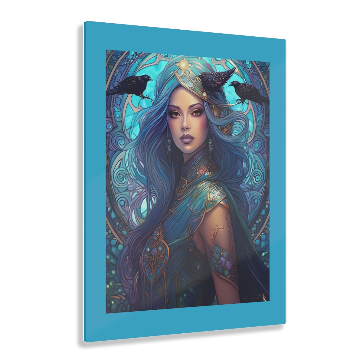 The Raven Queen Acrylic Prints