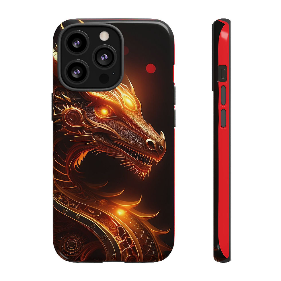 Thumbnail: Wrought of Fire Dragon Phone Case