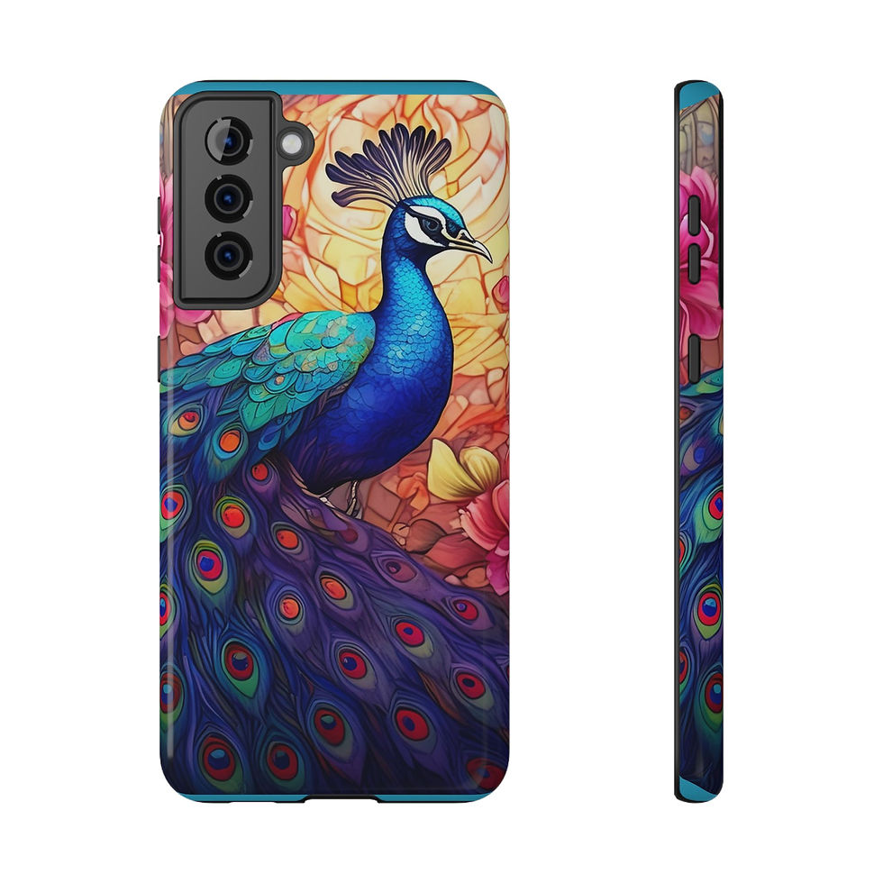 Thumbnail: Prancing Peacock Impact-Resistant Cases