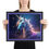 Thumbnail: Shimmering Unicorn Framed photo paper poster 16x20