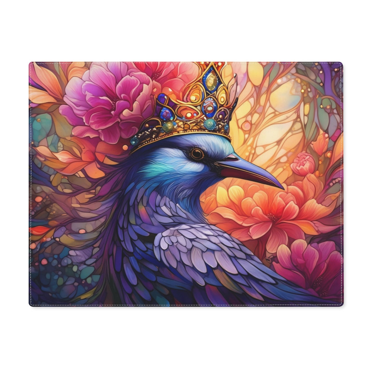 Queen of Birds Placemat, 1pc