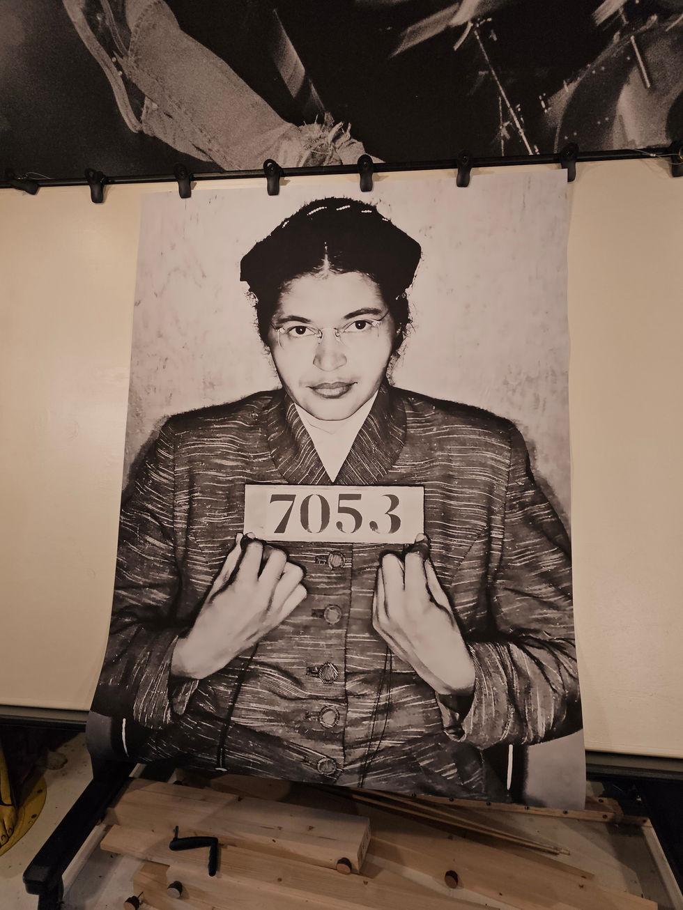 Rosa - Hand Made Museum Wrapped Canvas and Wood Frame