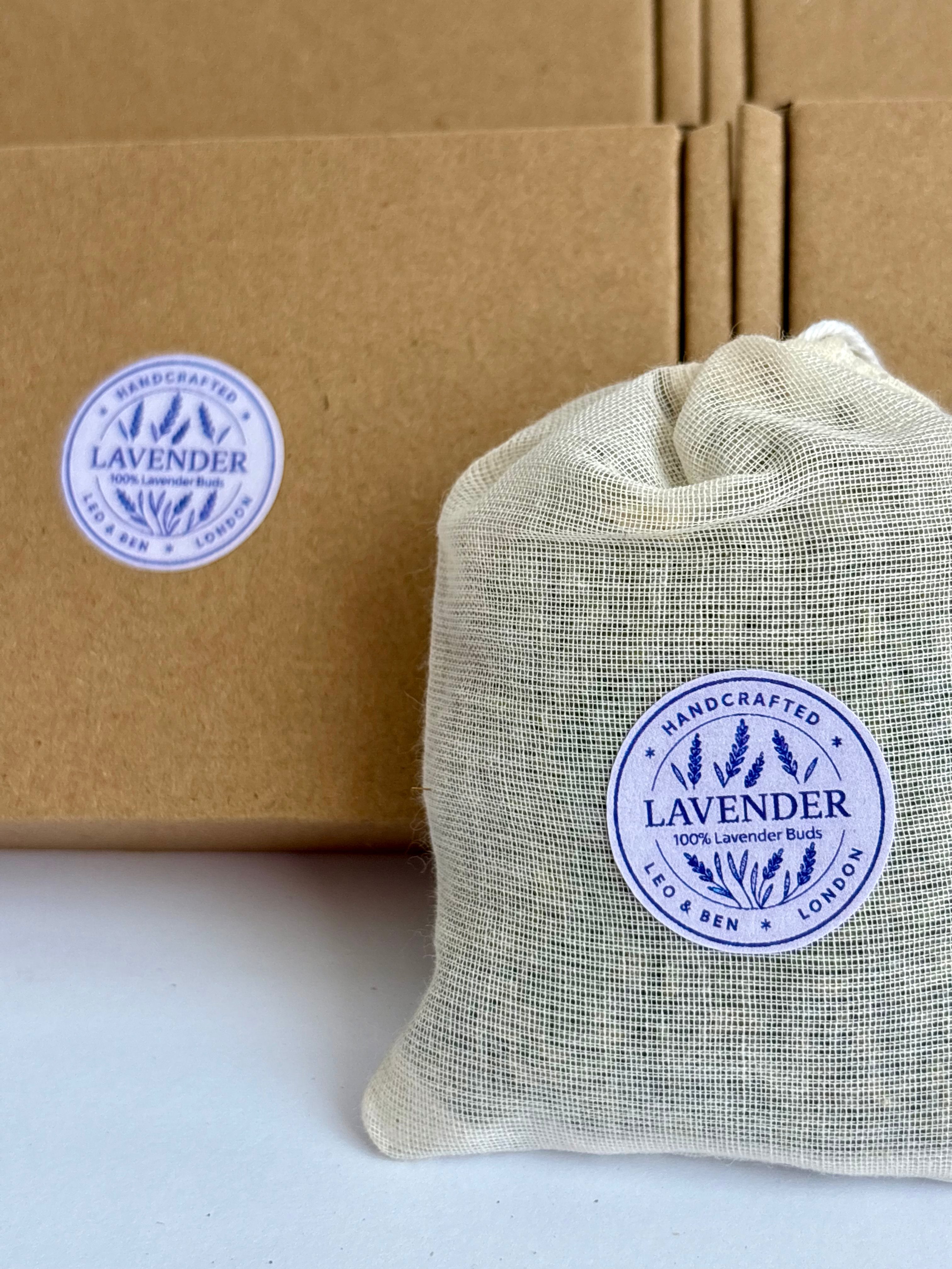 6 x 10g Organic Lavender Bags