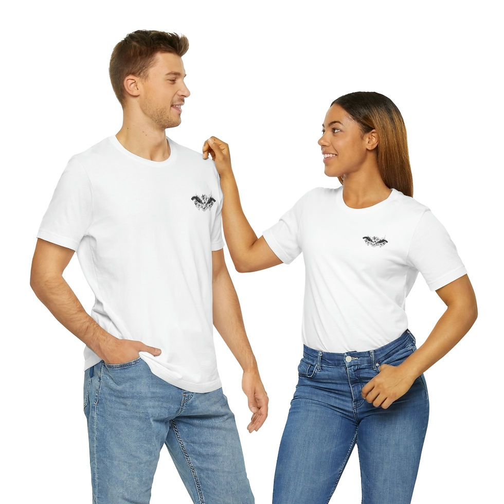 Thumbnail: Channeling My Inner Malia Olin Front & Back Unisex Jersey Short Sleeve Tee