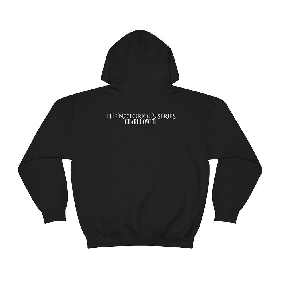 Thumbnail: Malia's Chestpiece Unisex Heavy Blend™ Hooded Sweatshirt