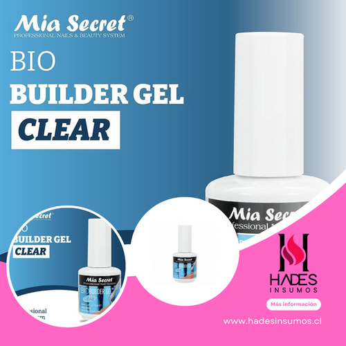 Bio Builder Gel (7.4ml) - Clear - Mia Secret | Hades Insumos