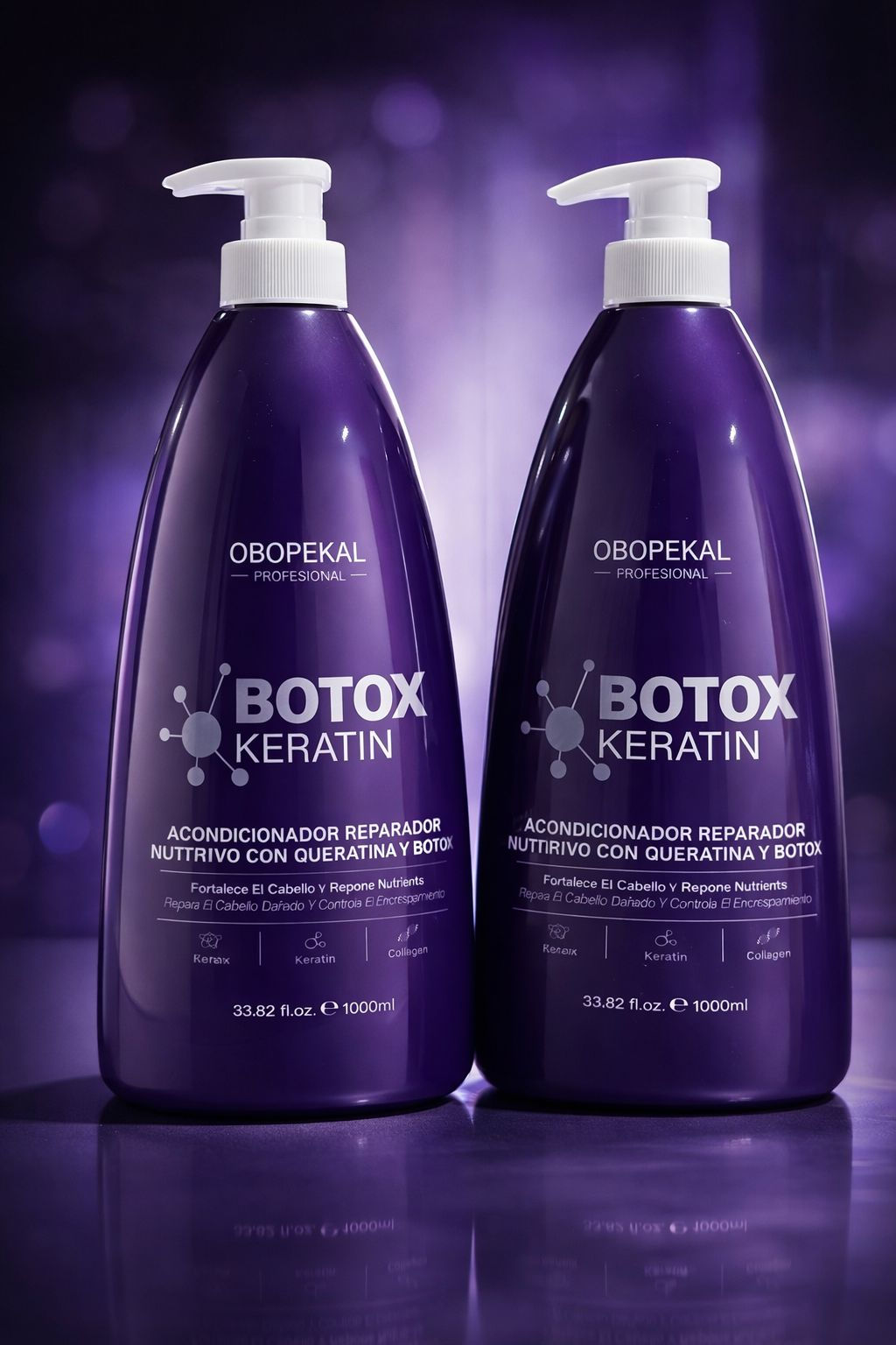 Shampoo y Acondicionador Botox Keratin - Obopekal