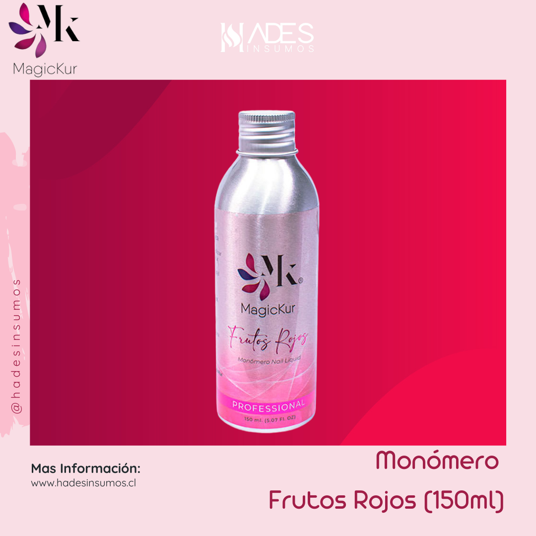 Monómero Frutos Rojos (150ml) - Magickur