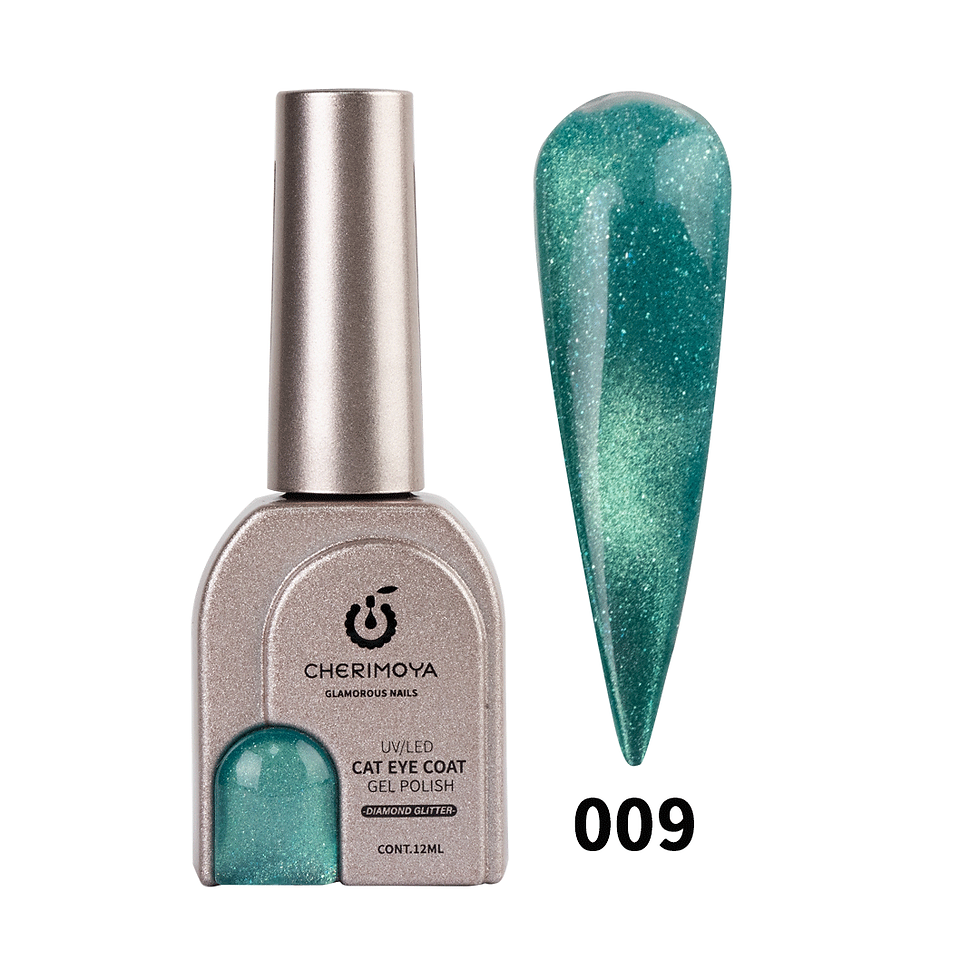 Miniatura: Esmalte Ojo De Gato Diamond Glitter (12ml) - Cherimoya