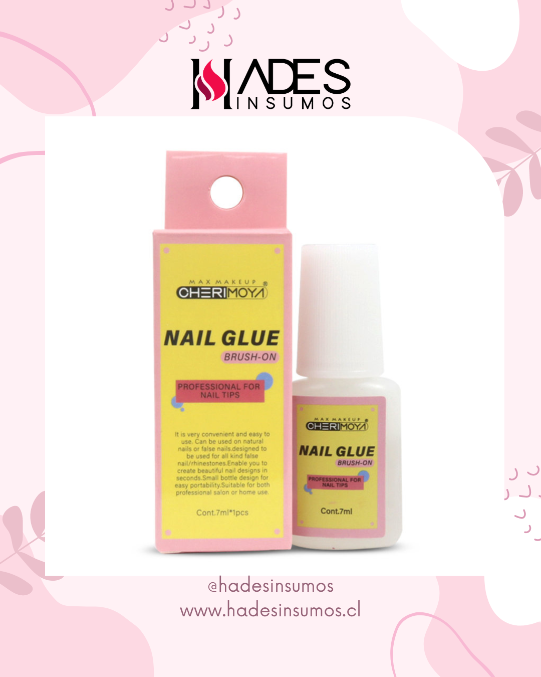 (7ml) Nail Glue - Cherimoya